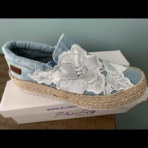 New Blowfish Jasmin Denim Sneakers